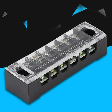 double rang/ée 12 positions 600V 15A Bornier /à vis Bornier /à vis barrette de jonction pour borne pr/é-isol/ée 5 rang/ées